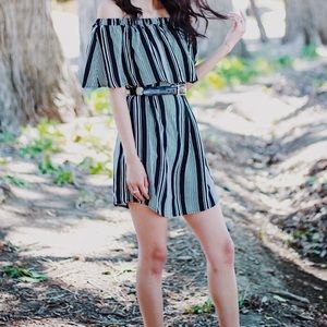 Off the shoulder dress